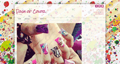 Desktop Screenshot of dashofcolornailsupply.net